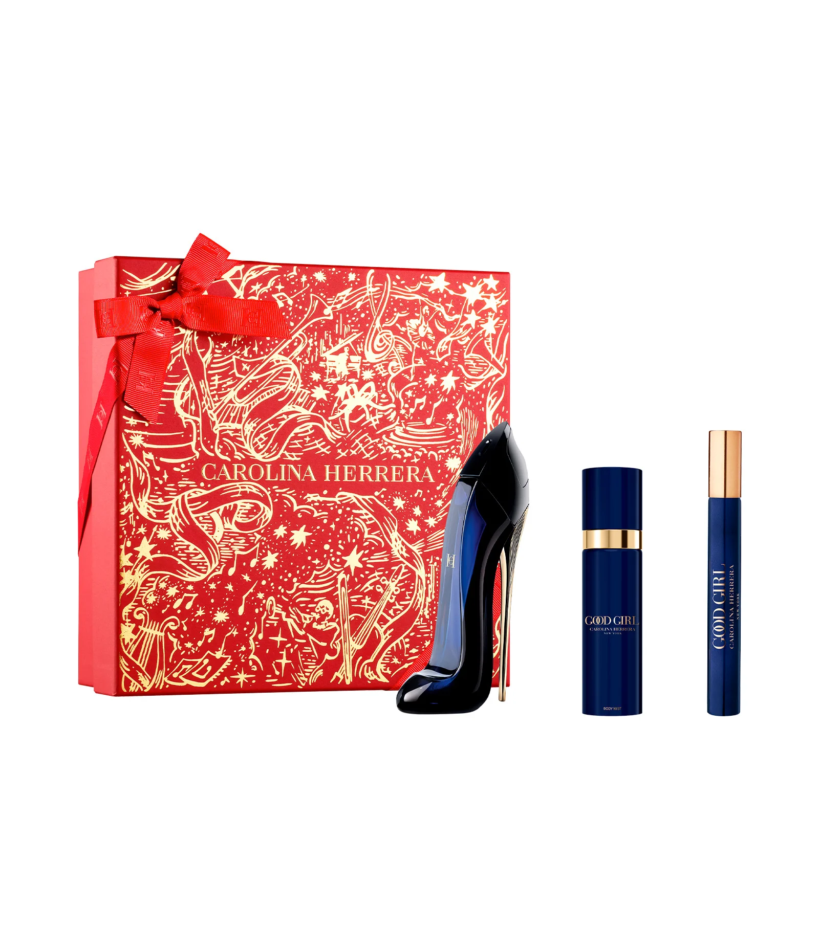 Kit Carolina Herrera  Good Girl Eau de Parfum + Body Mist + Eau de Parfum KIT 1