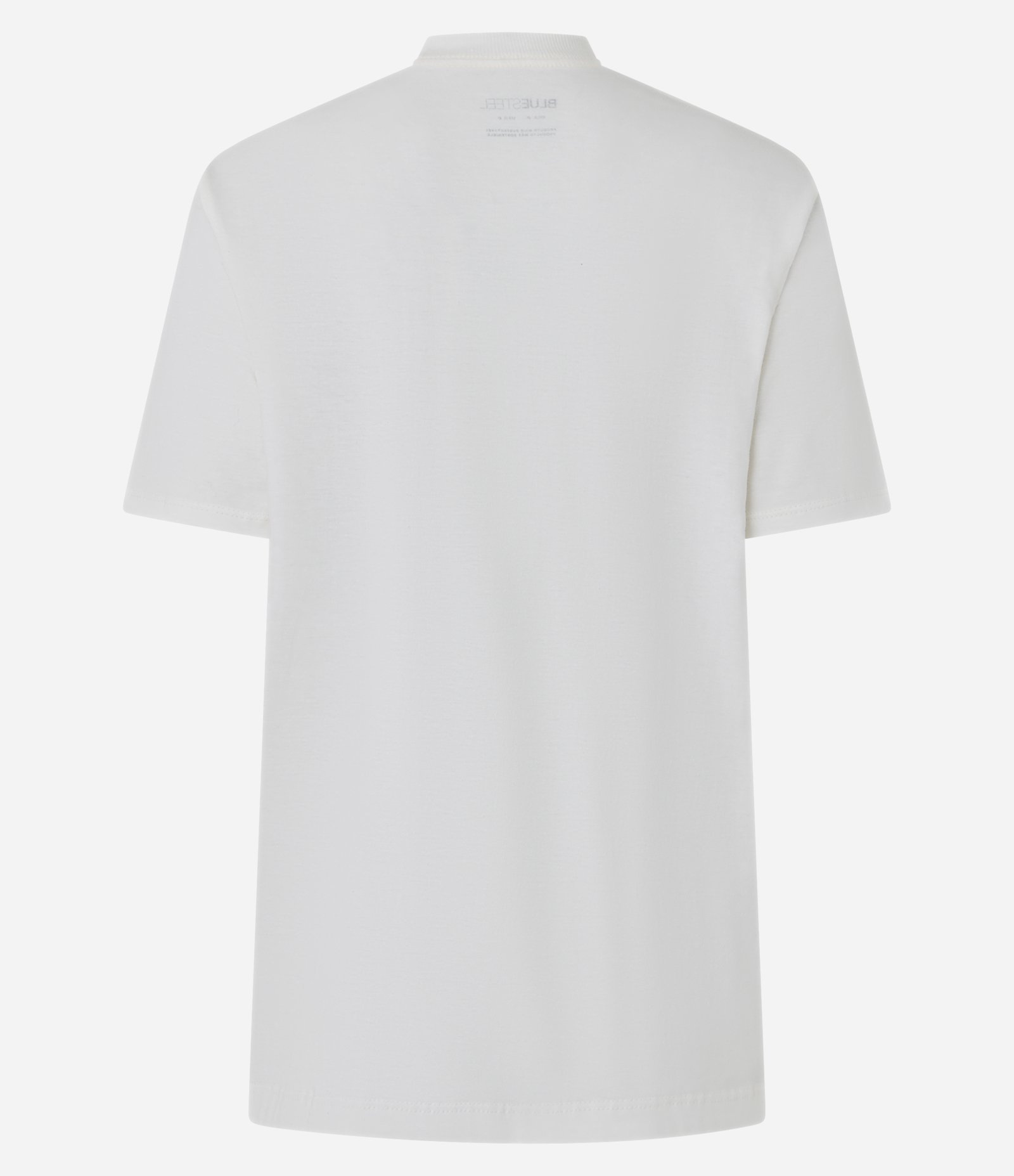 Camiseta em Algodão com Coelho Bordado Branco 7