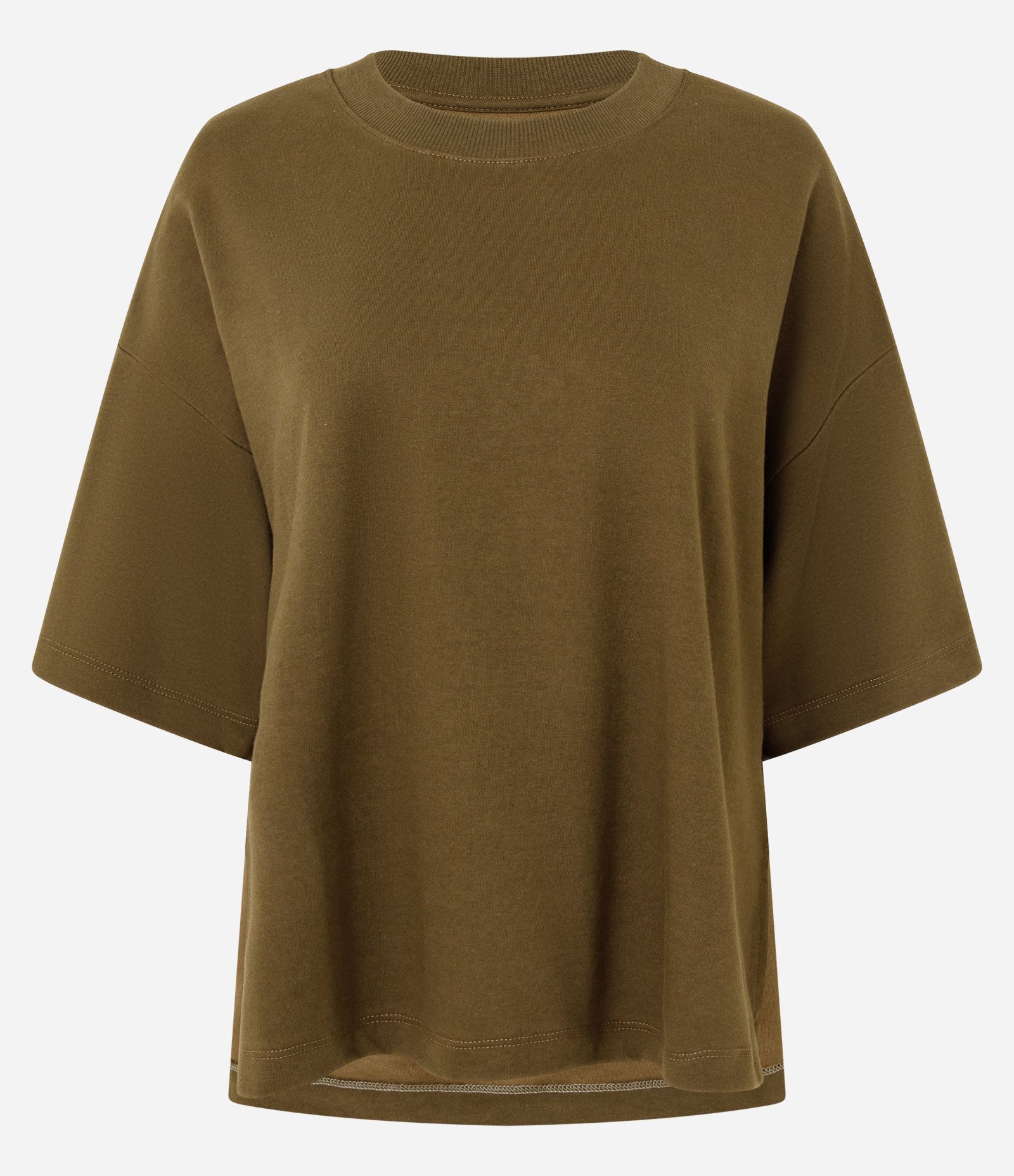 Camiseta Over Malhão com Manga Curta Verde 4