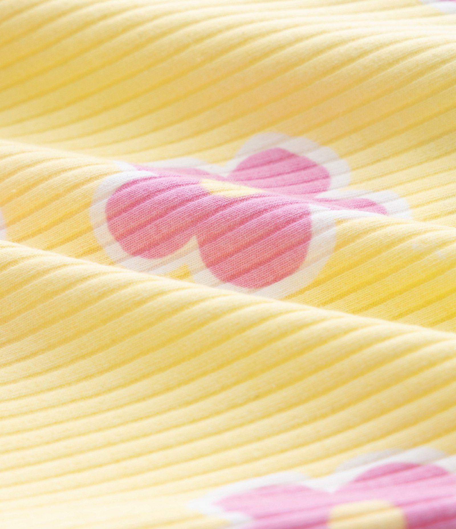 Short Infantil Clochard com Estampa Floral – Tam 1 a 6 Anos Amarelo 3