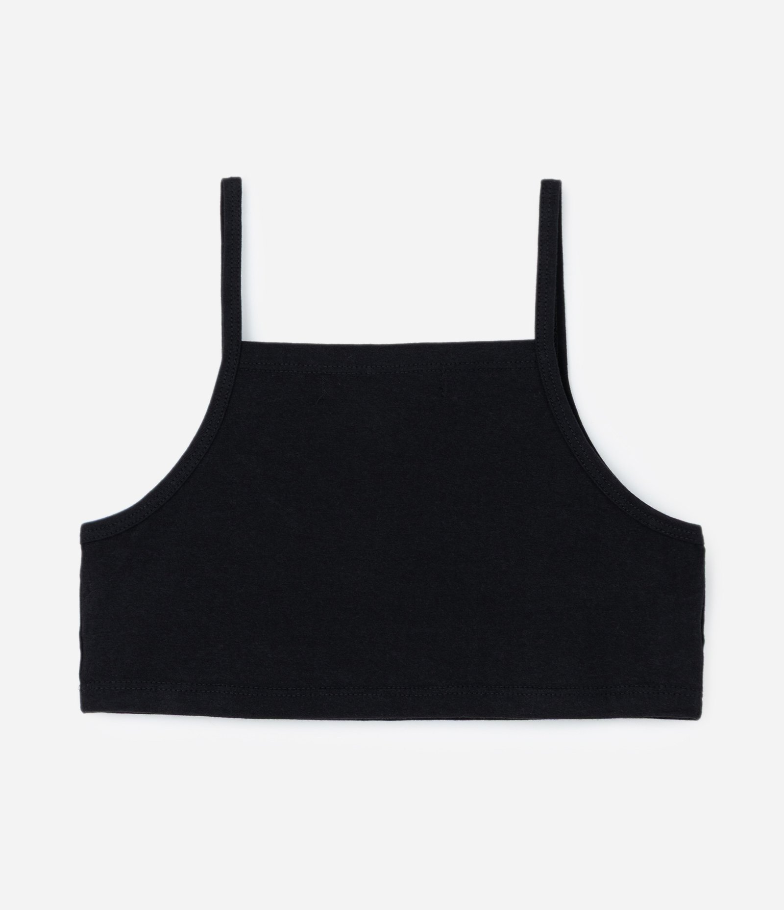 Blusa Infantil Baby Look com Laços nas Mangas e Top Interno – Tam 5 a 14 Anos Preto 5