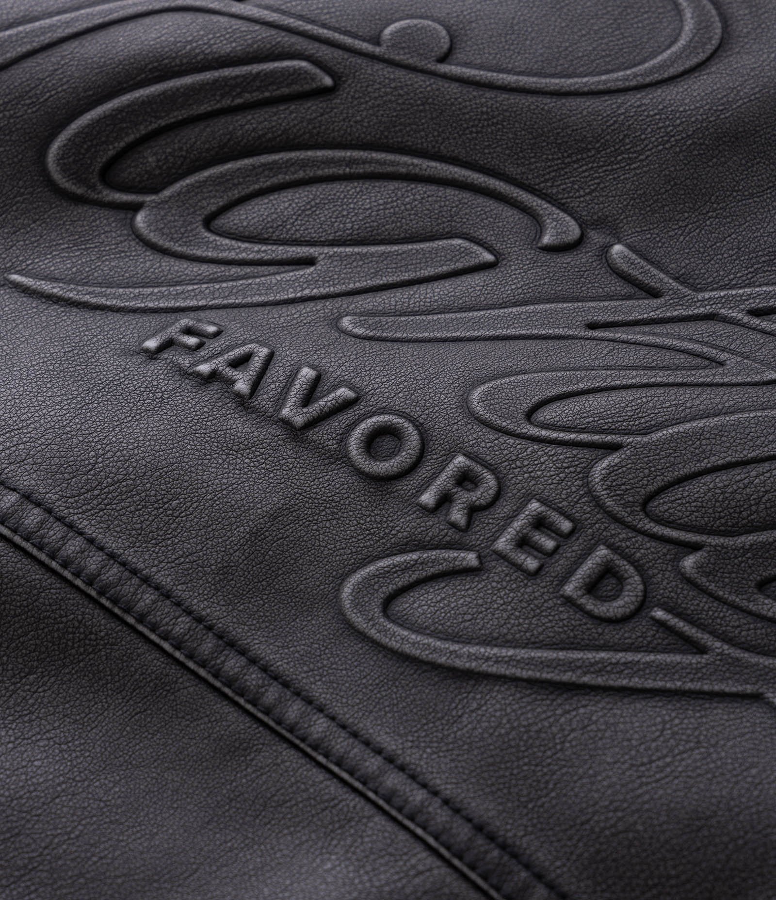 Jaqueta Pesada em PU Lisa com Detalhe nas Costas Cinza 7