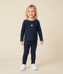 Calça Infantil Legging em Ribana – Tam 1 a 5/6 Anos