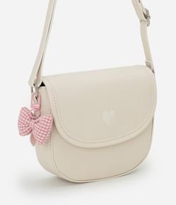 Bolsa Infantil Transversal com Laço Decorativo – Tam U