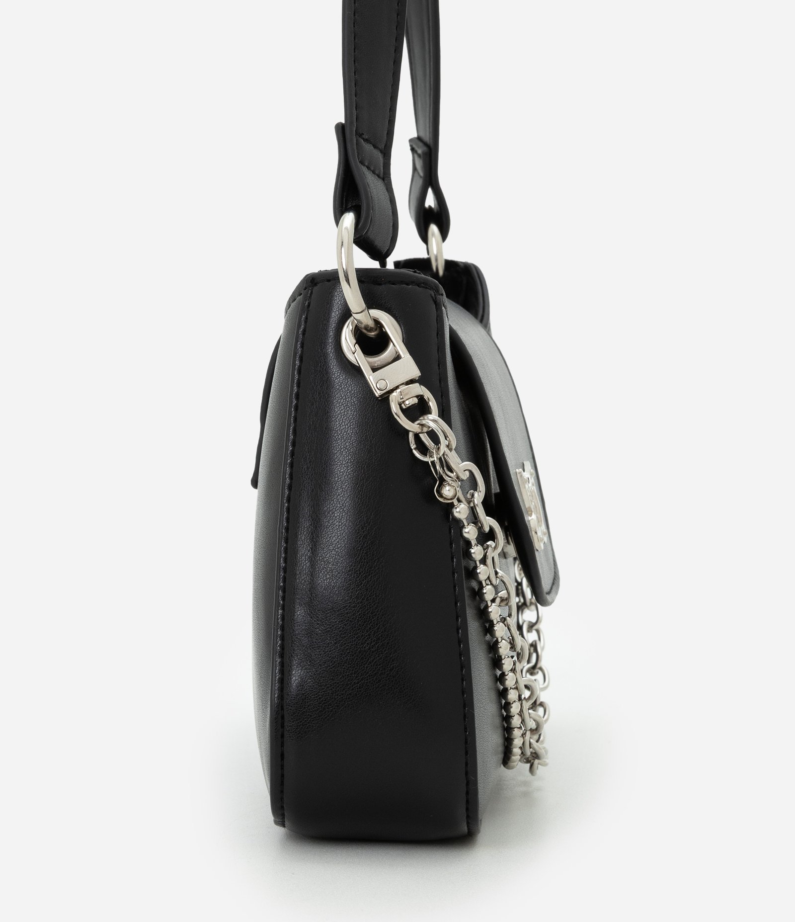 Bolsa Infantil com Correntes Decorativas – Tam U Preto 3