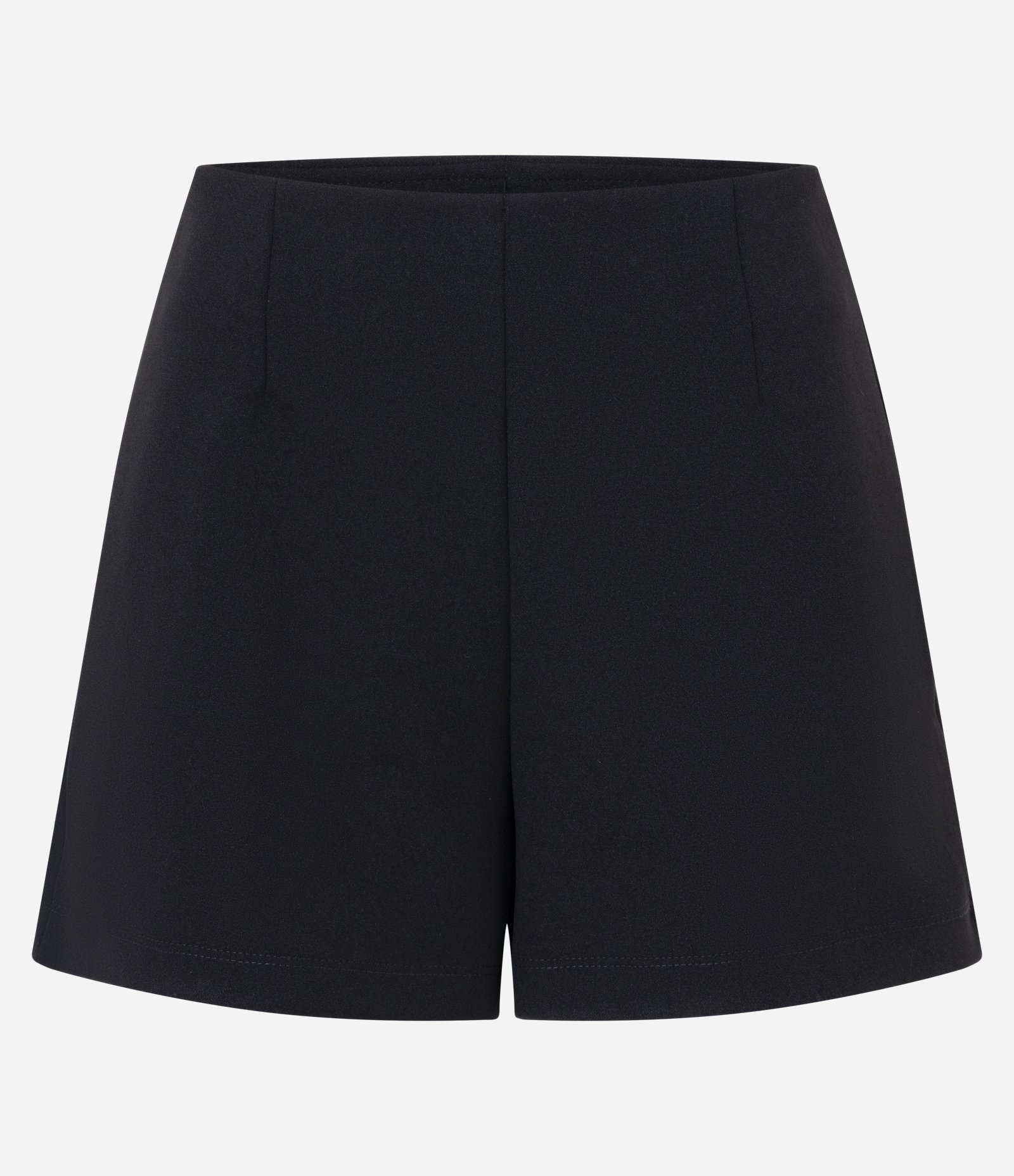 Short Alfaiatado em Crepe Preto 6