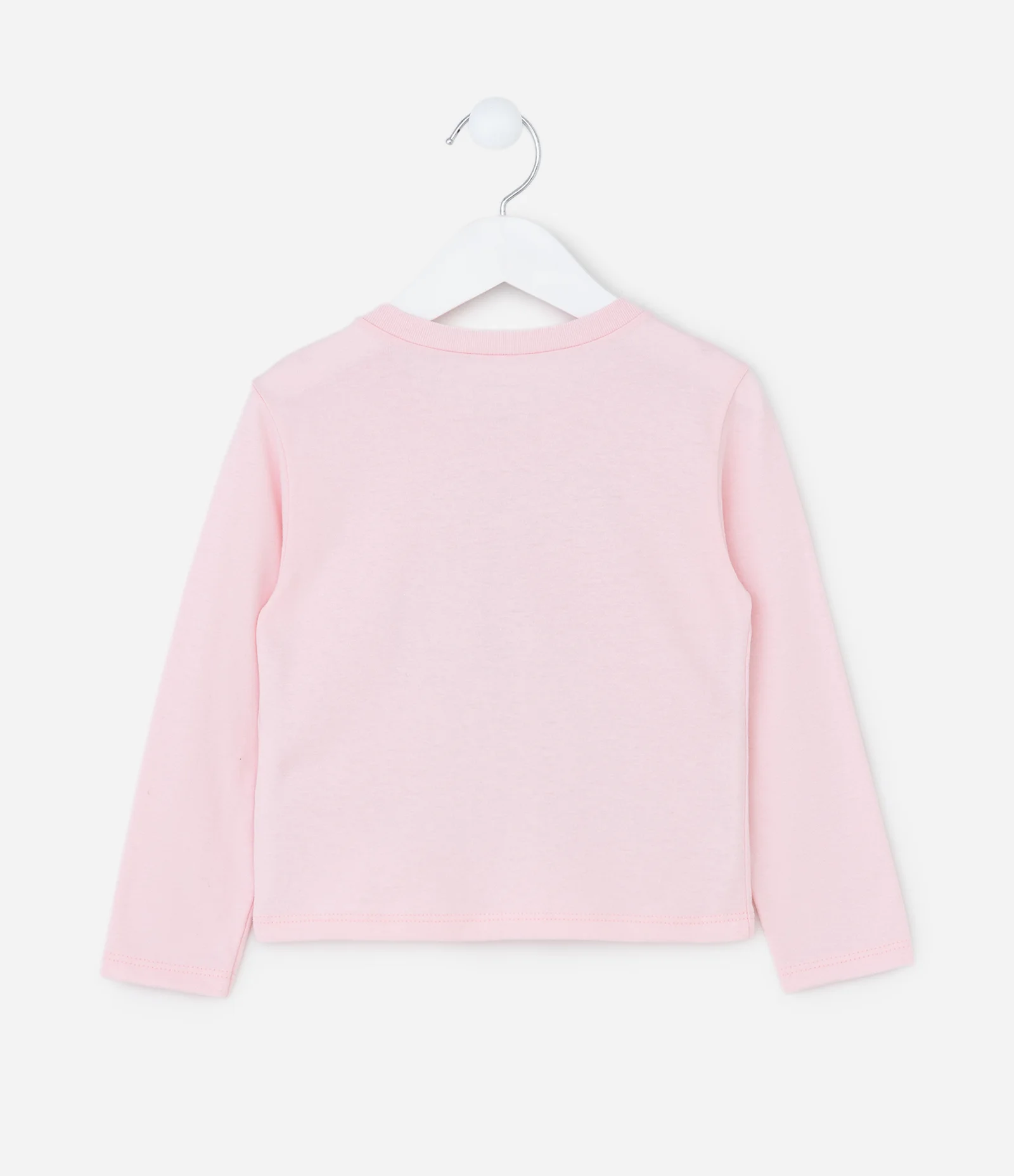 Blusa Relaxed Infantil com Estampa Floral – Tam 1 a 5/6 Rosa 2