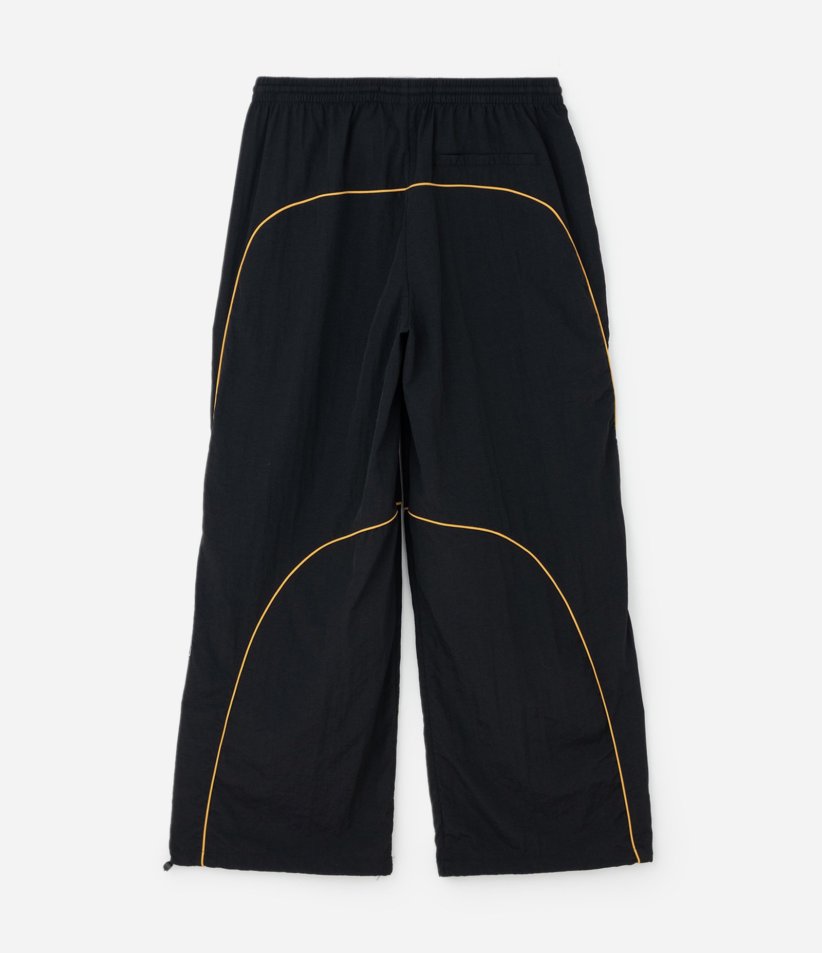 Calça em Microfibra Estampa Ronaldinho com Piping Contrastante Preto 13