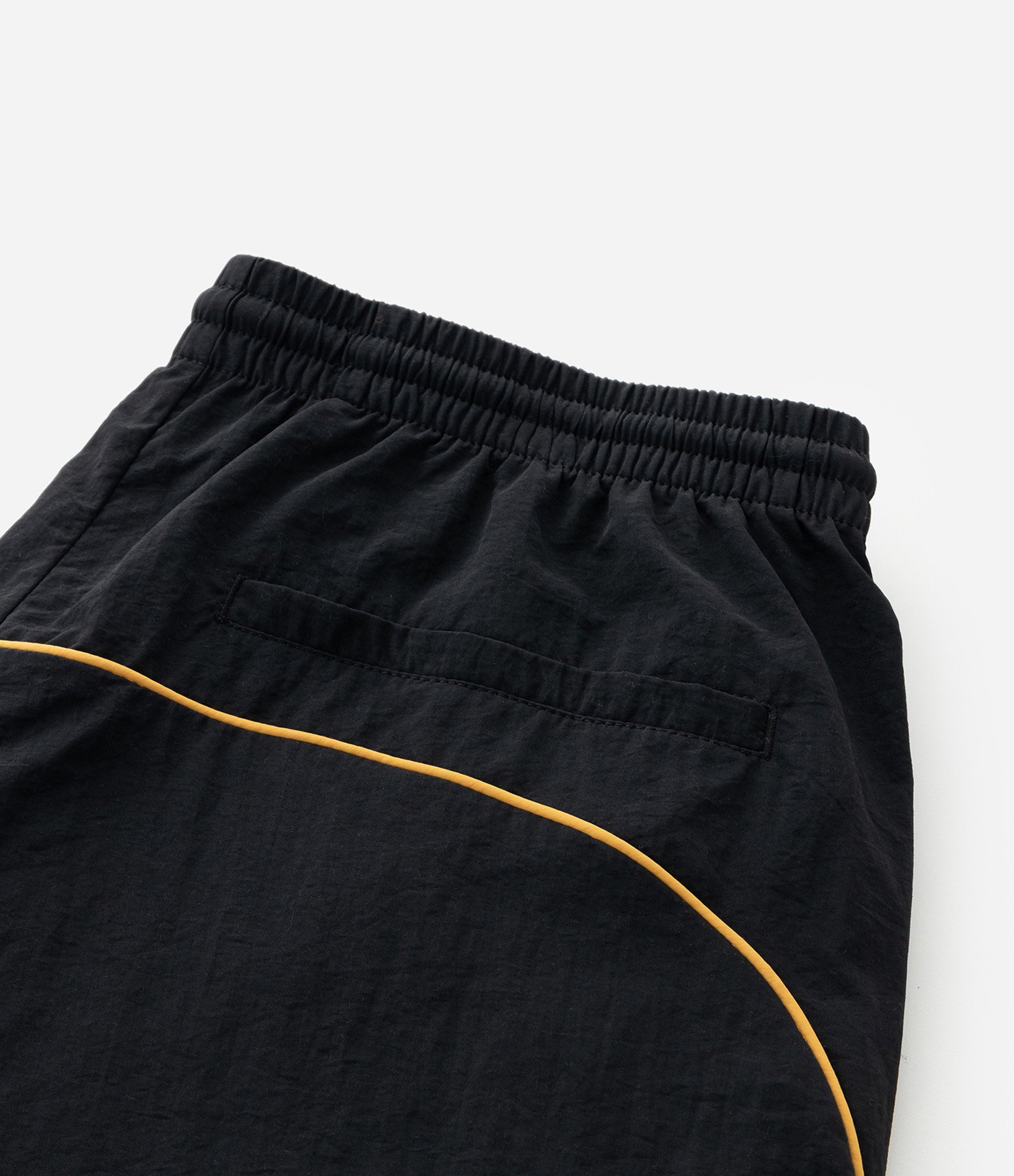 Calça em Microfibra Estampa Ronaldinho com Piping Contrastante Preto 7
