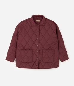 Jaqueta Matelassê Alongada Curve & Plus Size