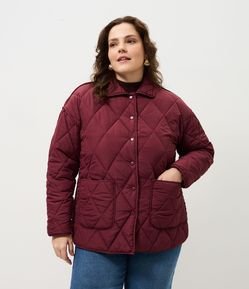 Jaqueta Matelassê Alongada Curve & Plus Size