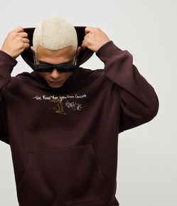 Blusão Moletom com Felpa Tupac