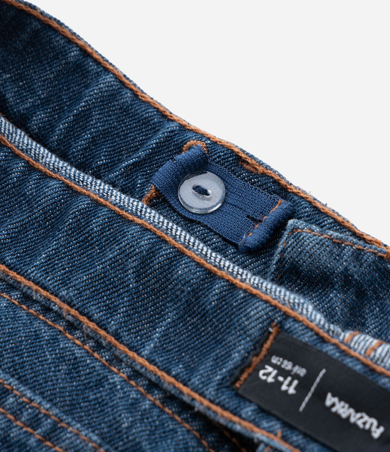 Calça Infantil Skater em Jeans com Multibolsos – Tam 7 a 14 Anos Azul Médio 4