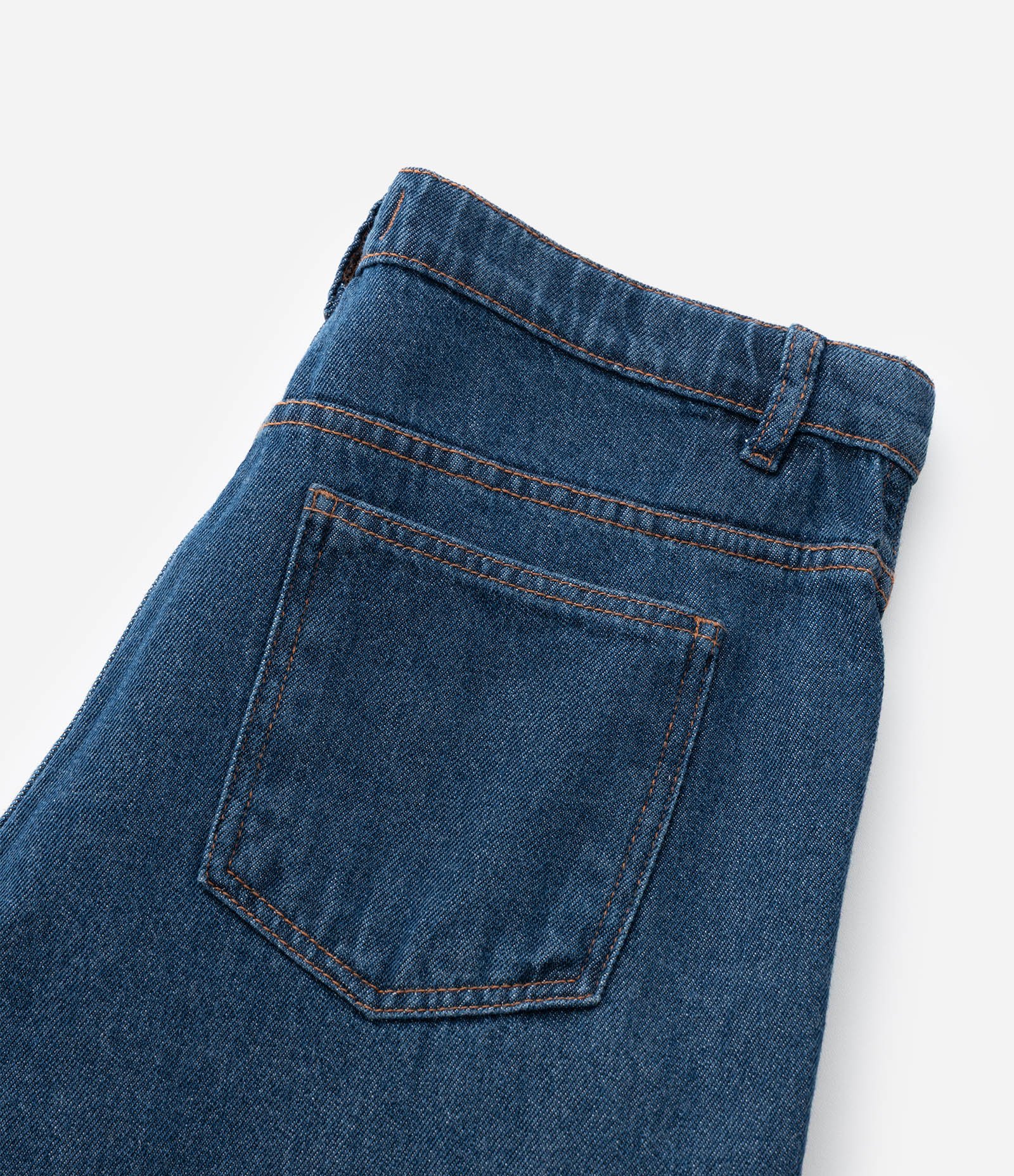 Calça Infantil Skater em Jeans com Multibolsos – Tam 7 a 14 Anos Azul Médio 6