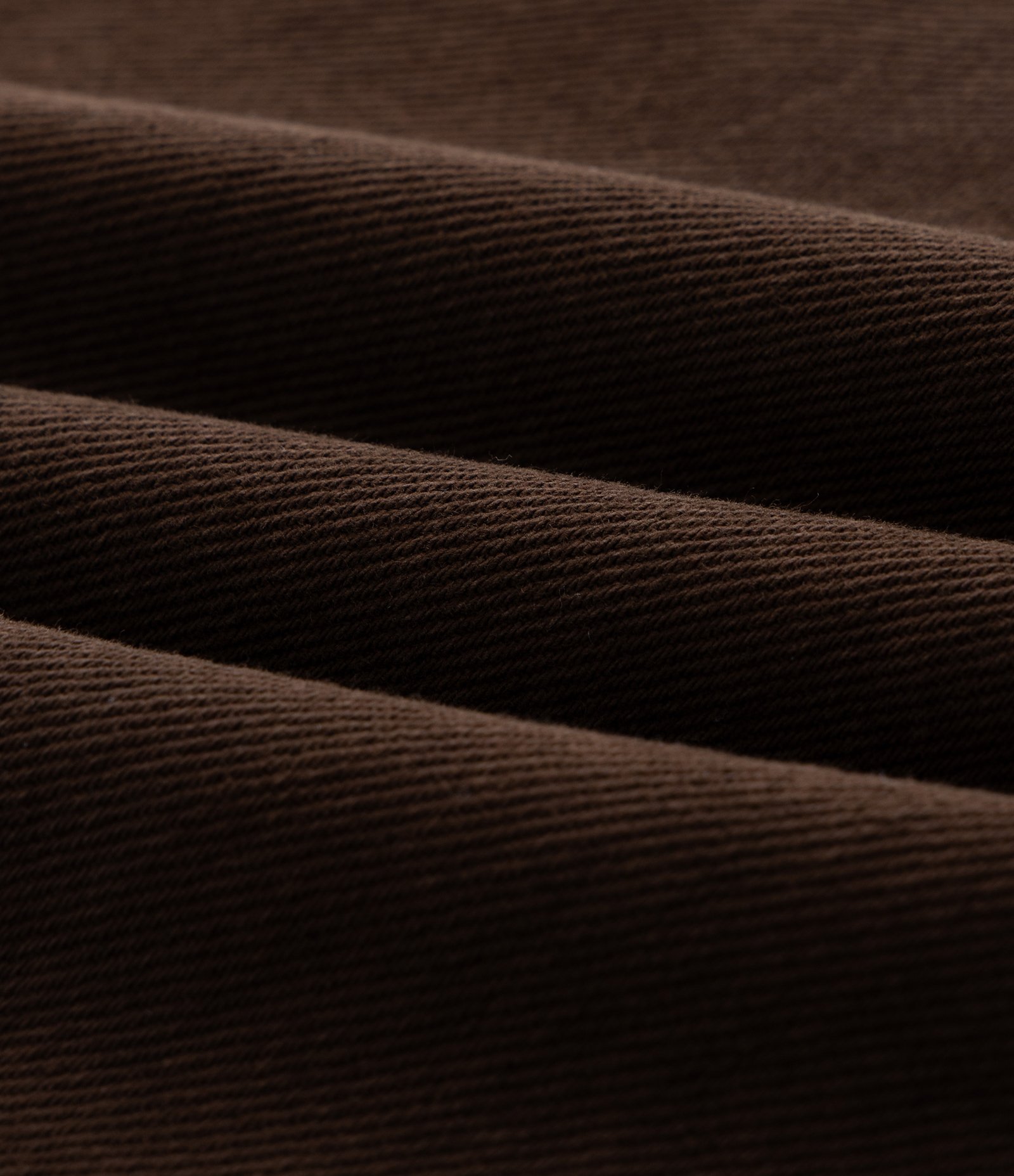 Calça Super Baggy em Sarja com Corrente Marrom 7