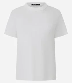 Blusa Básica Regular em Algodão