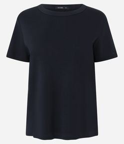 Blusa Básica Regular em Algodão