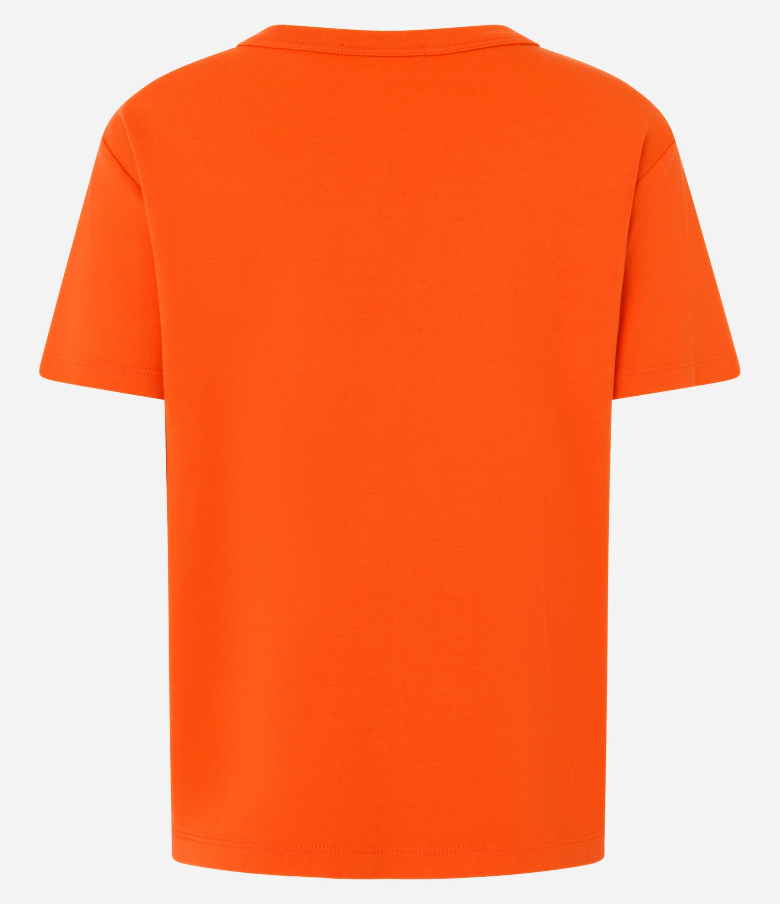 Blusa Básica Regular em Algodão Laranja 2