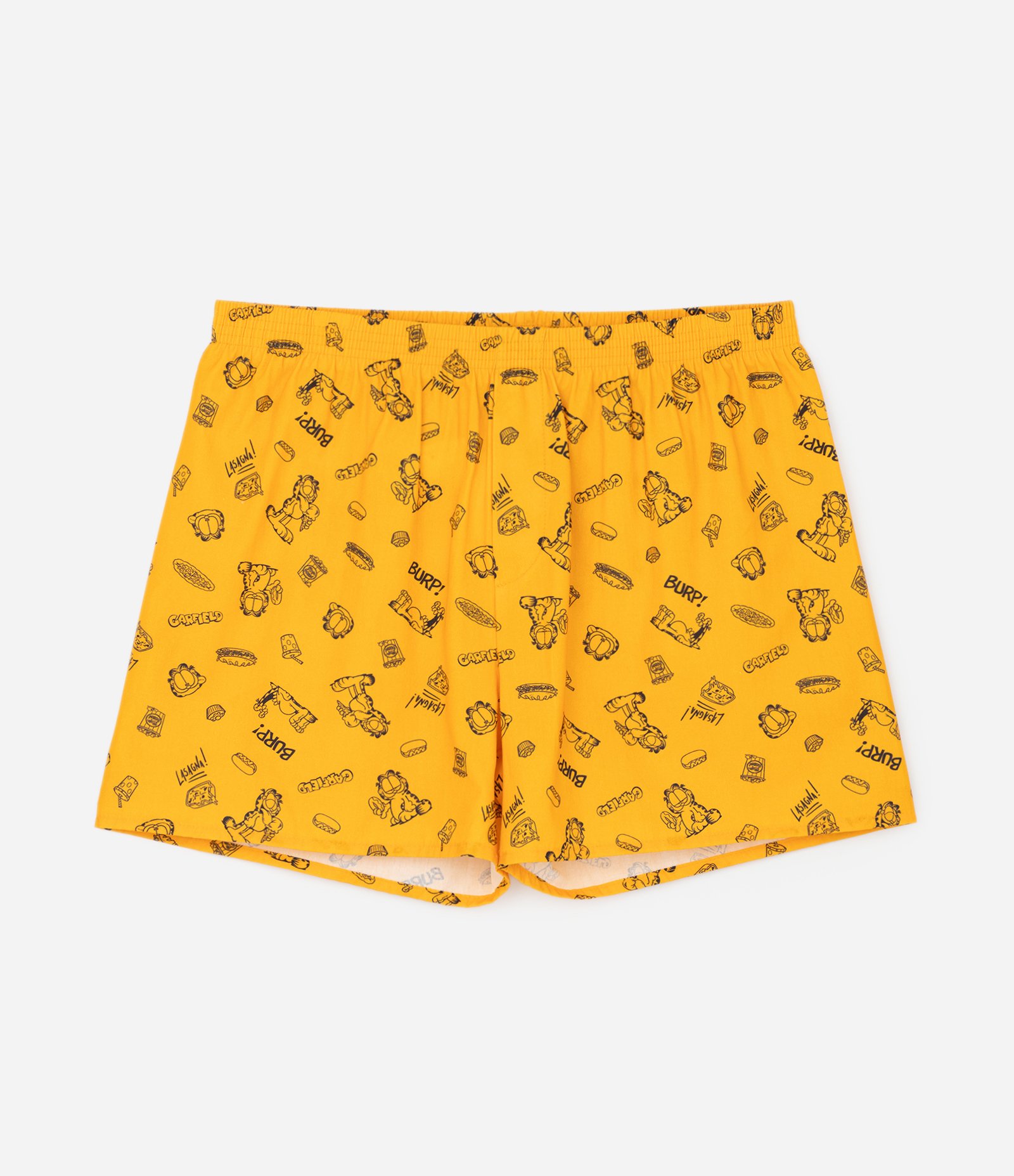 Cueca Samba Canção com Estampa do Garfield Amarelo 5