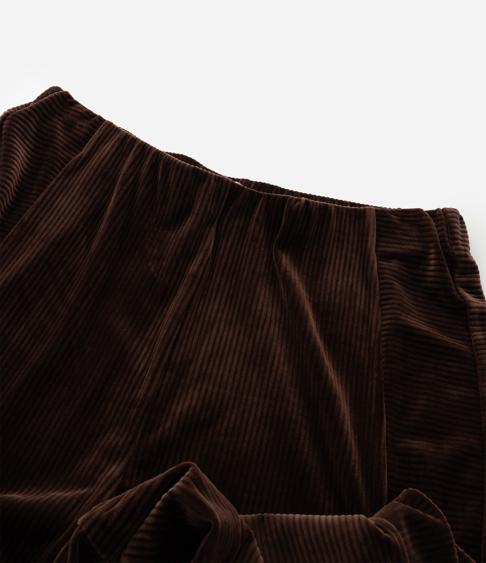 Calça Esportiva em Plush com Recortes Curve & Plus Size Marrom 10