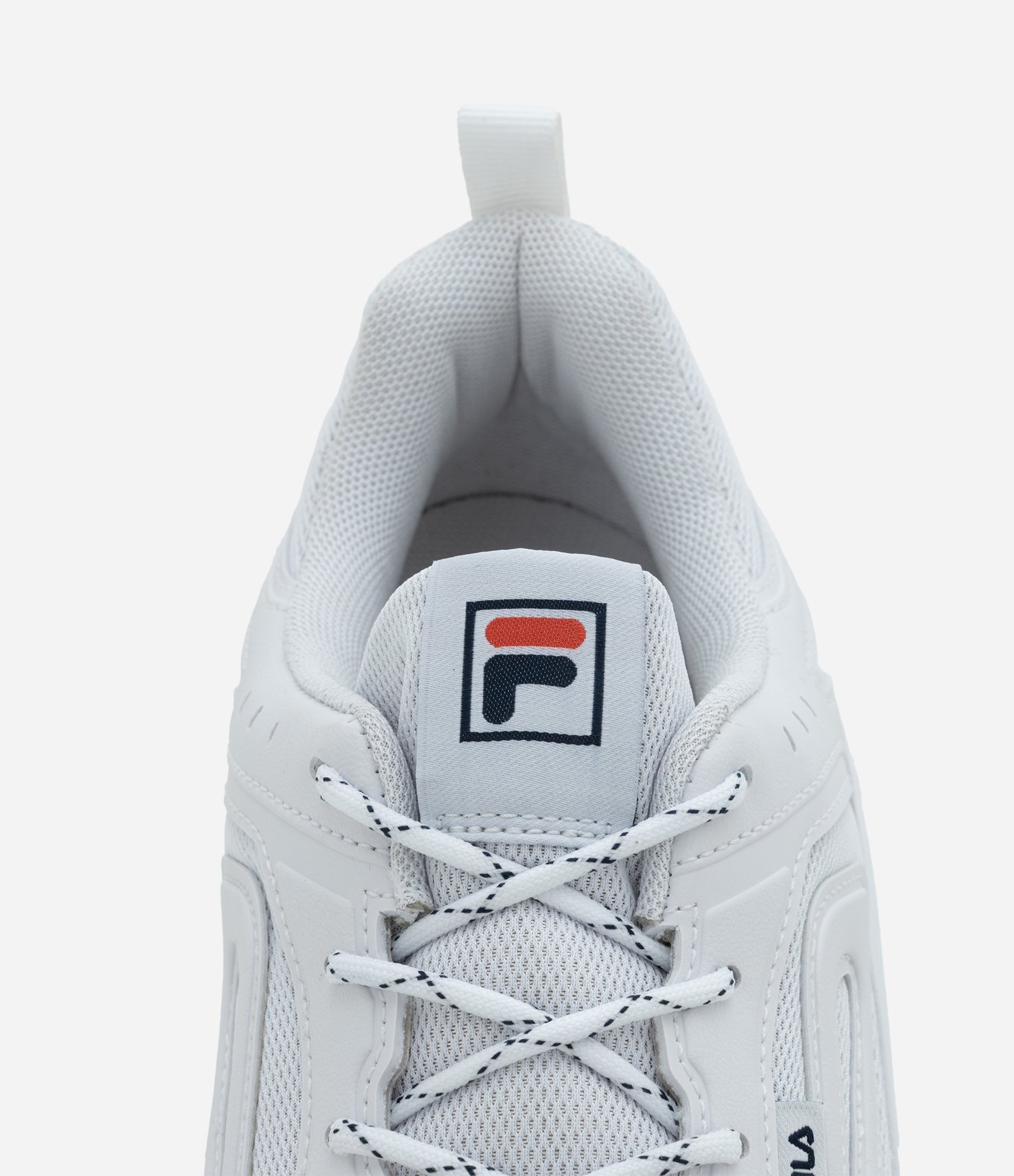 Tênis em PU com Texturas Fila Branco 5