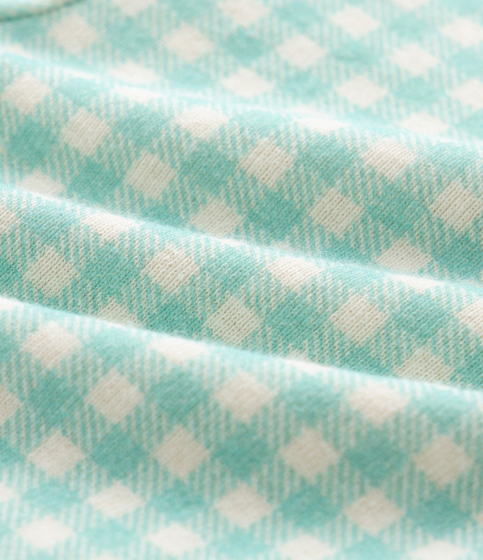 Pijama Infantil com Blusa Floral e Calça Xadrez – Tam 1 a 6 Anos Bege/Verde 8