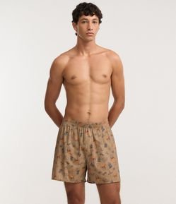 Cueca Samba Canção em Tricoline com Estampa Toy Story Woody