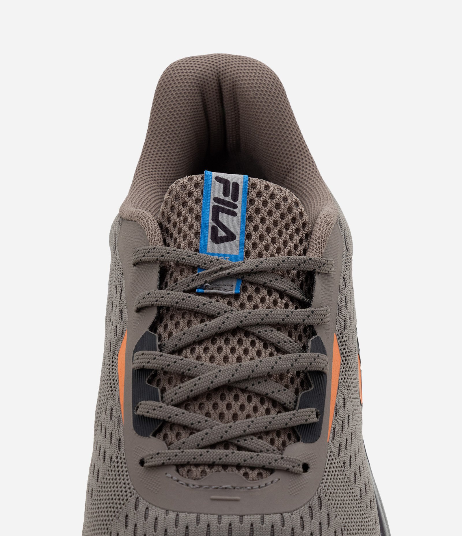 Tênis em Material Sintético com Recortes Fila Cinza 5