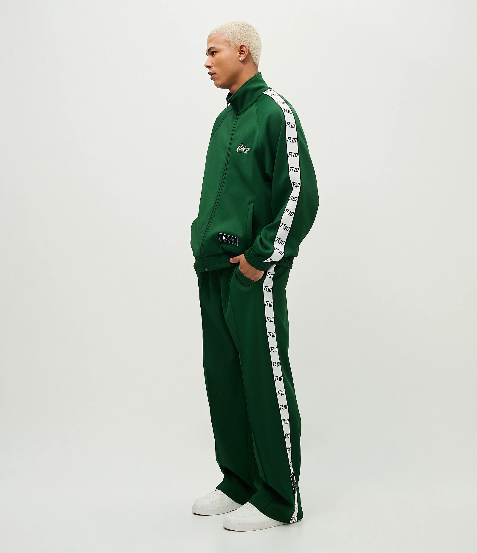 Calça em Microfibra R10 Ronaldinho Gaúcho Verde 1