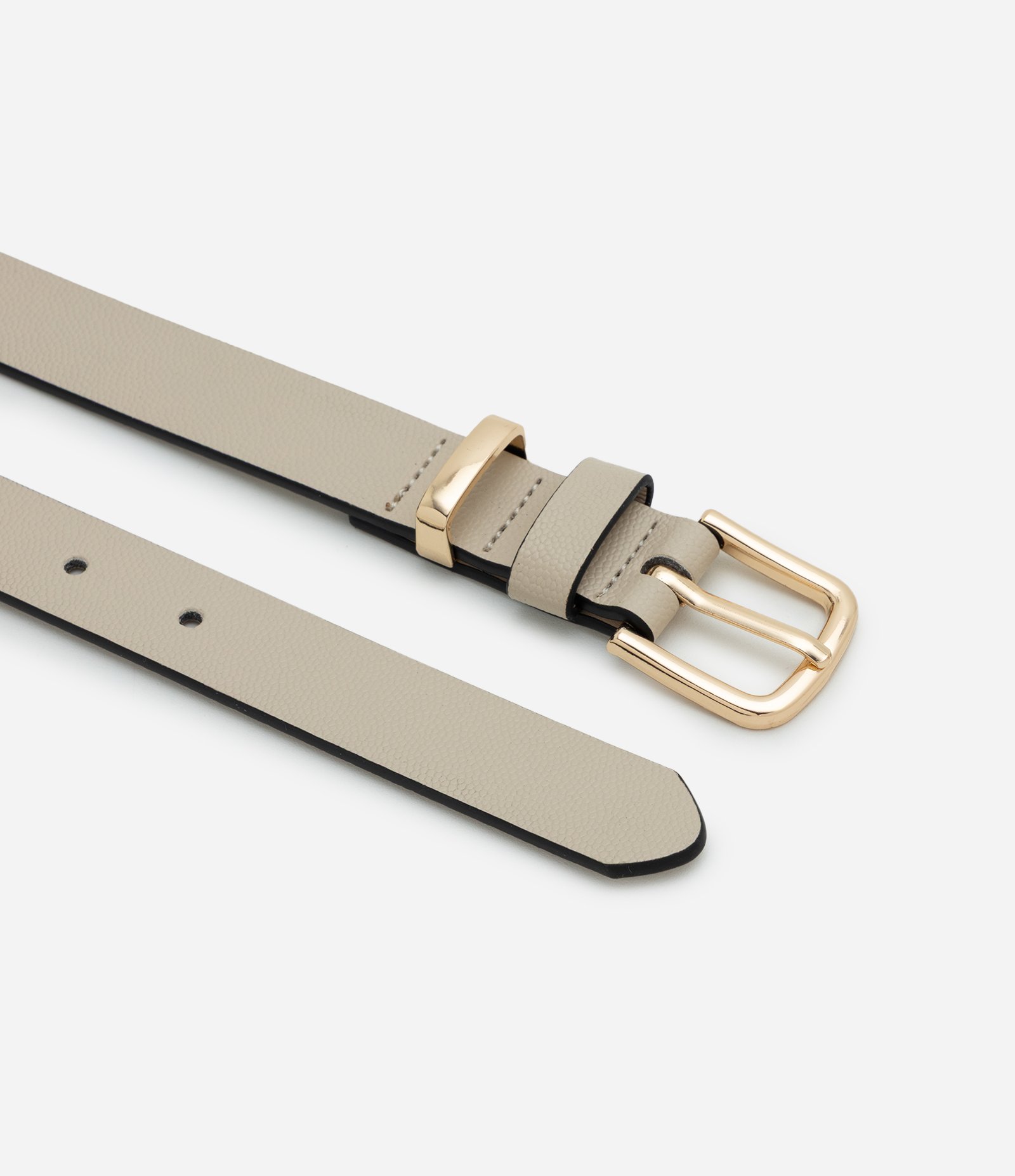 Kit 02 Cintos em PU Texturizados com Fivela Metálica Multicores 2