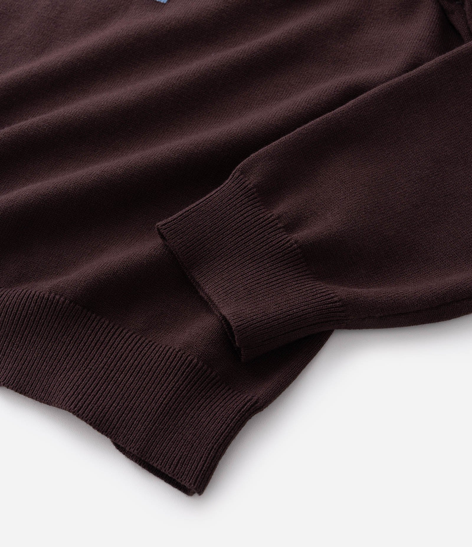 Suéter Boxy em Jacquard com Lettering Marrom 8