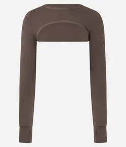 Manguito em Microfibra com Abertura para Dedo