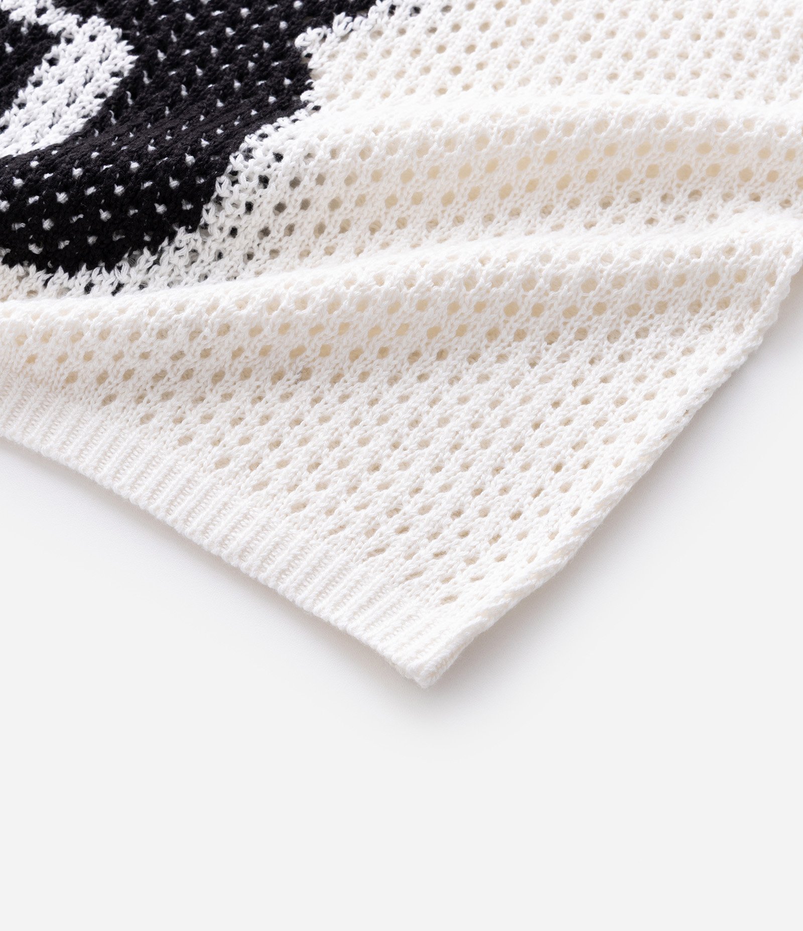 Camiseta Oversized Manga Curta em Jacquard Esportiva Nº 23 Branco 8
