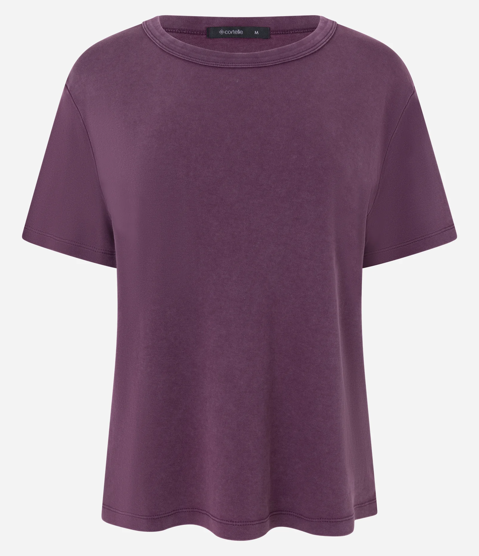 Blusa Básica Regular em Algodão Roxo 1