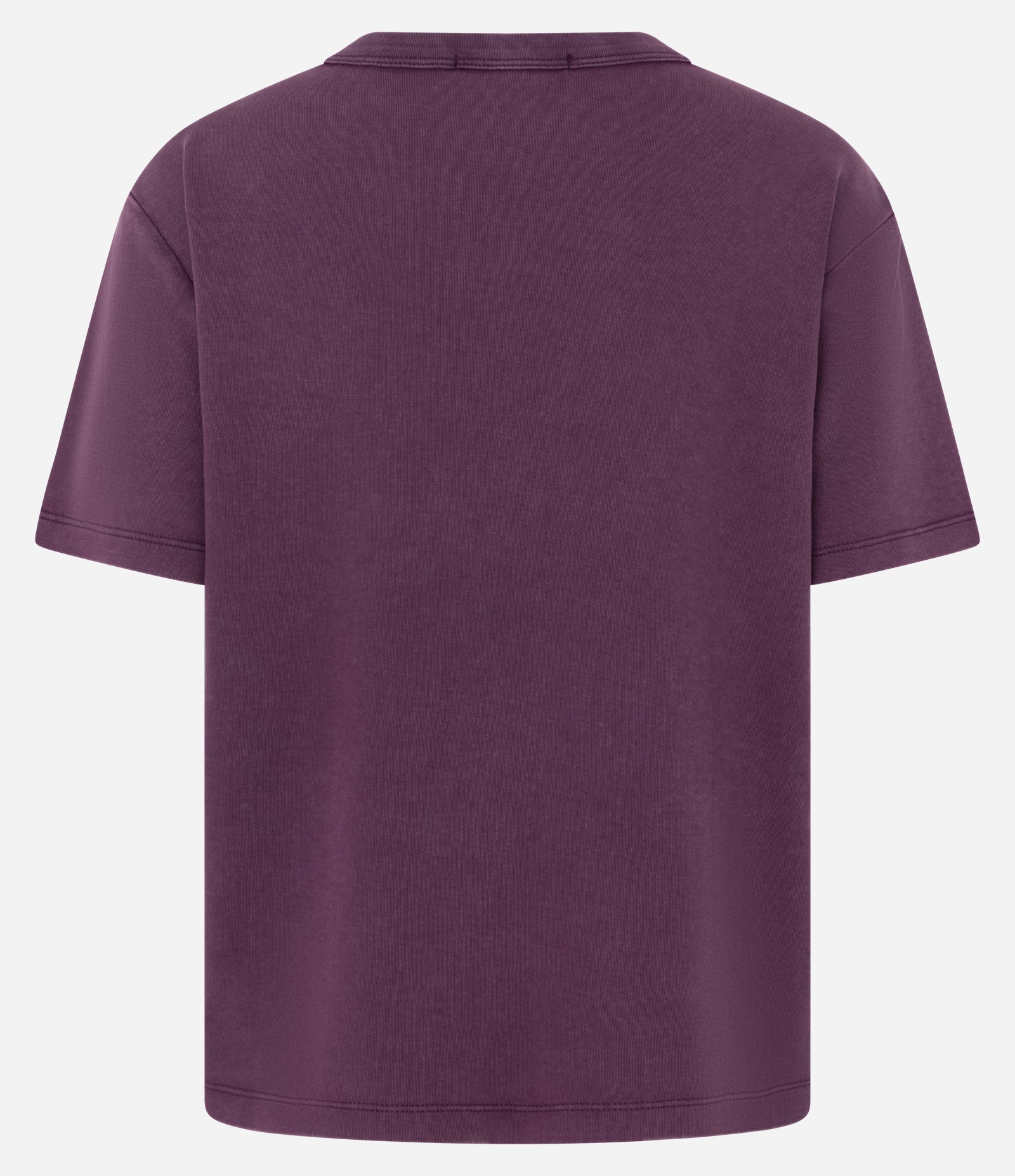 Blusa Básica Regular em Algodão Roxo 2