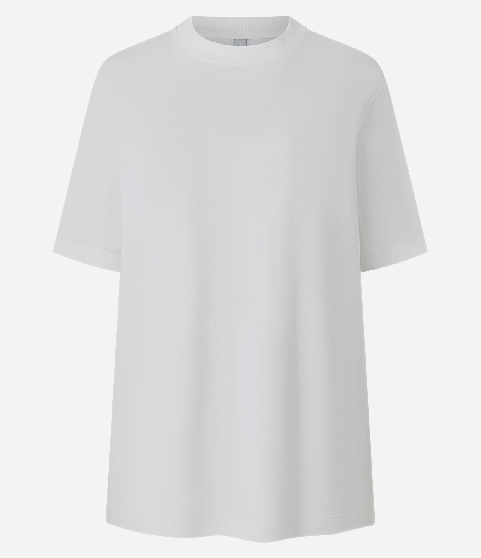 Camiseta Oversized em Algodão com Manga Curta Branco 5