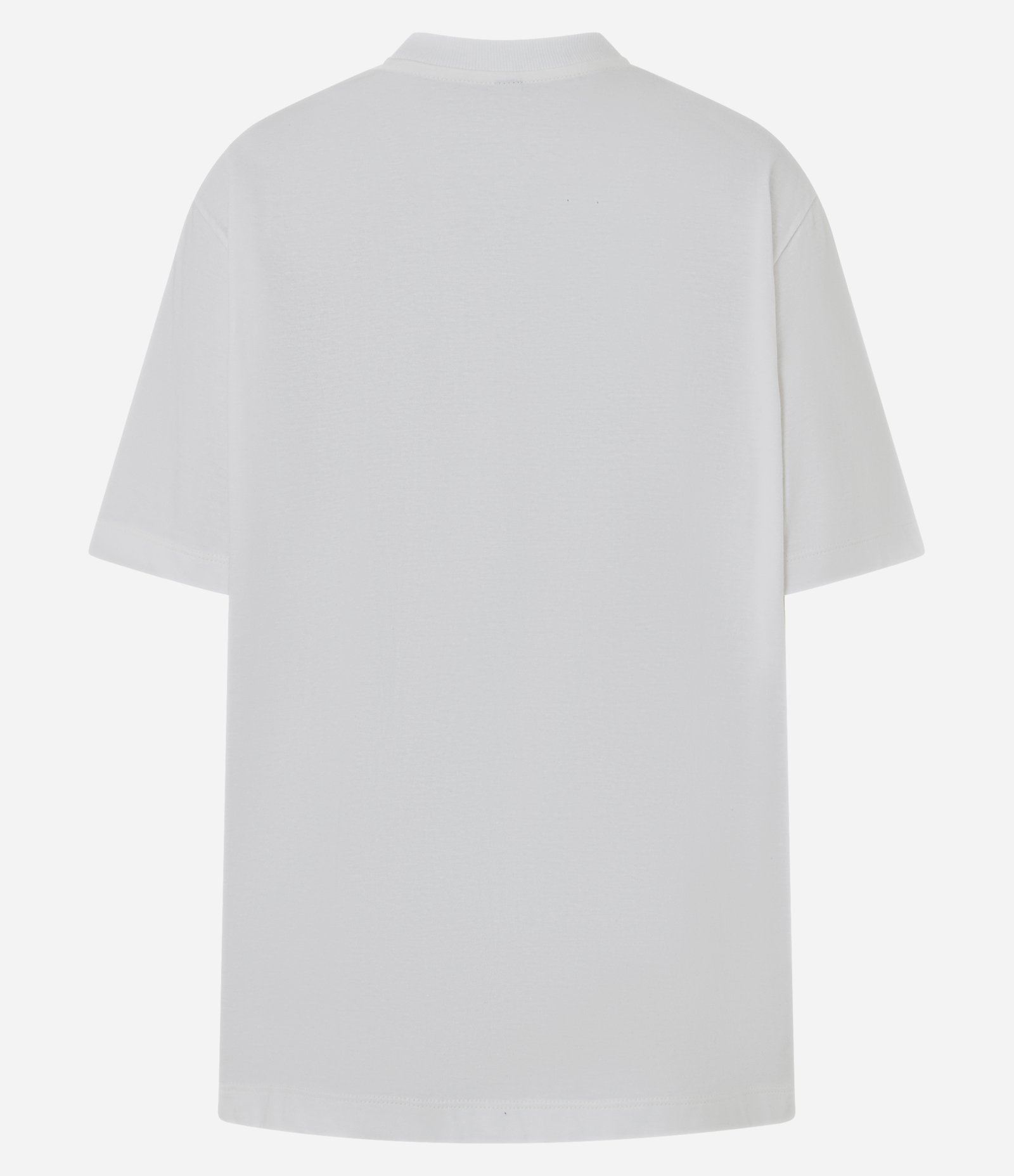 Camiseta Oversized em Algodão com Manga Curta Branco 6