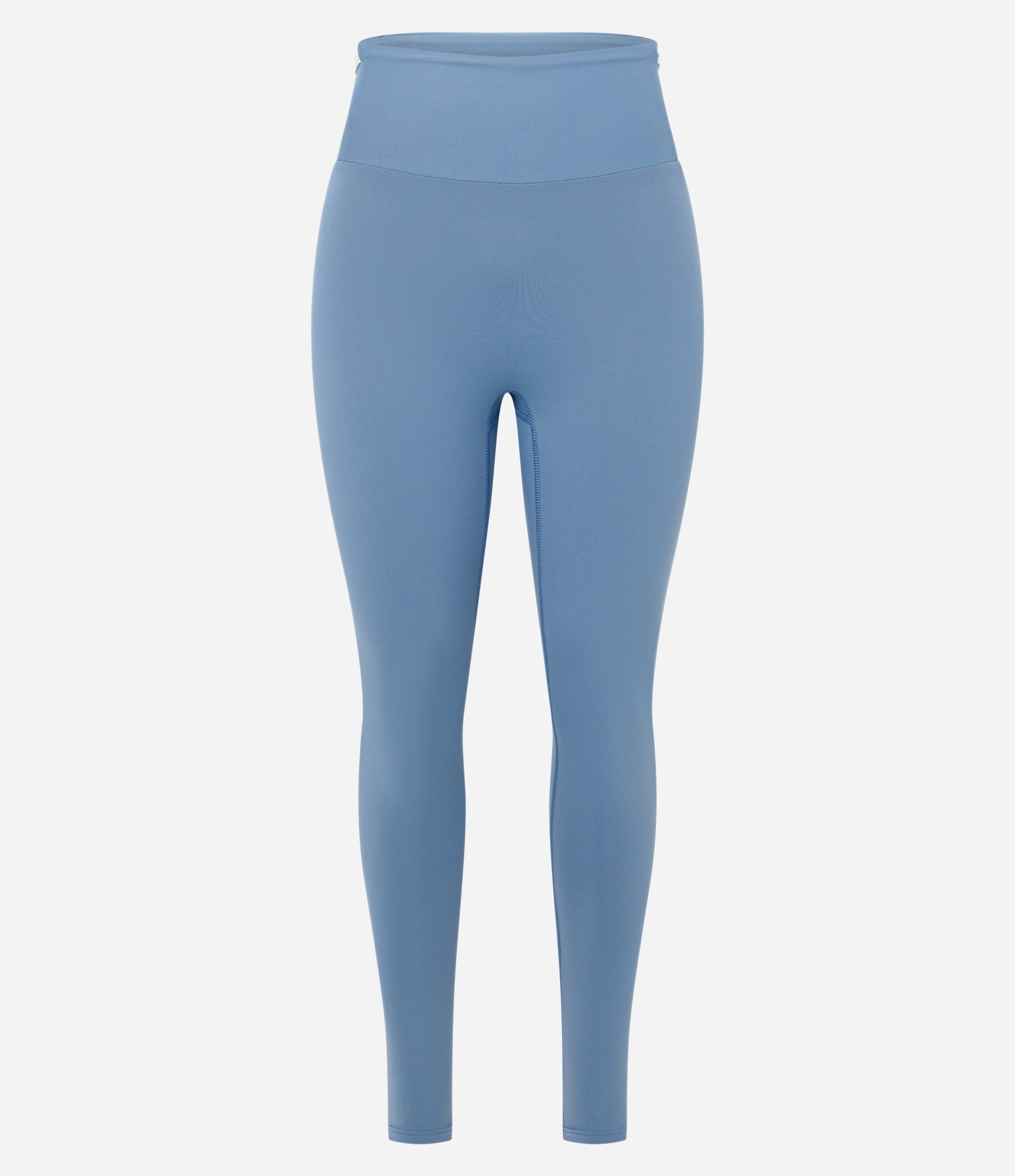 Calça Legging Esportiva em Poliamida com Bolso no Cós e Viés Contrastante Azul 6