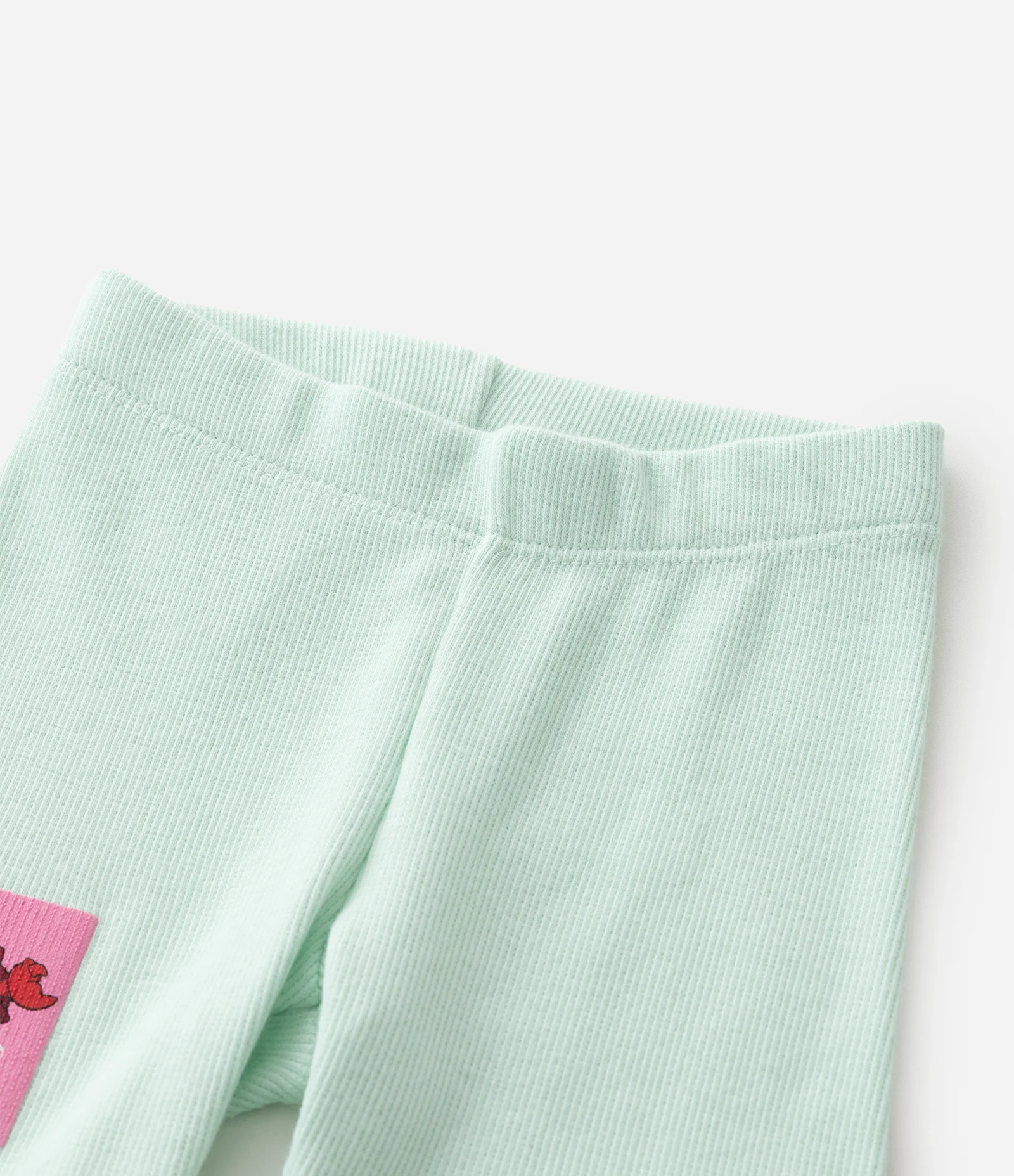 Conjunto Infantil Blusa e Short com Estampa Ariel Pequena Sereia – Tam 1 a 5/6 Rosa/Verde 6