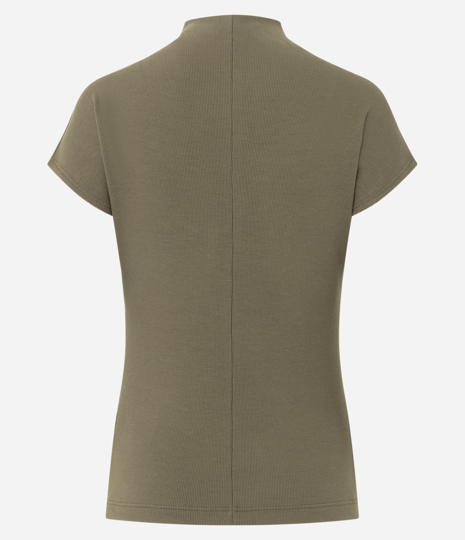 Blusa em Viscose Seamless com Golinha Alta Verde 3