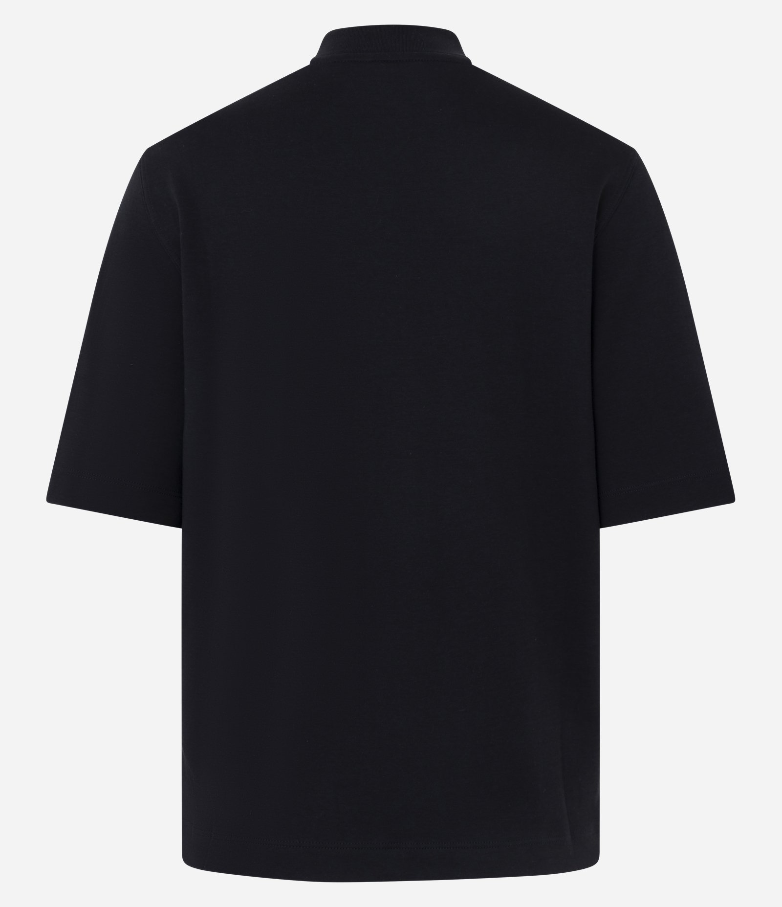 Blusa com Modelagem Alongada e Manga Ampla Preto 5