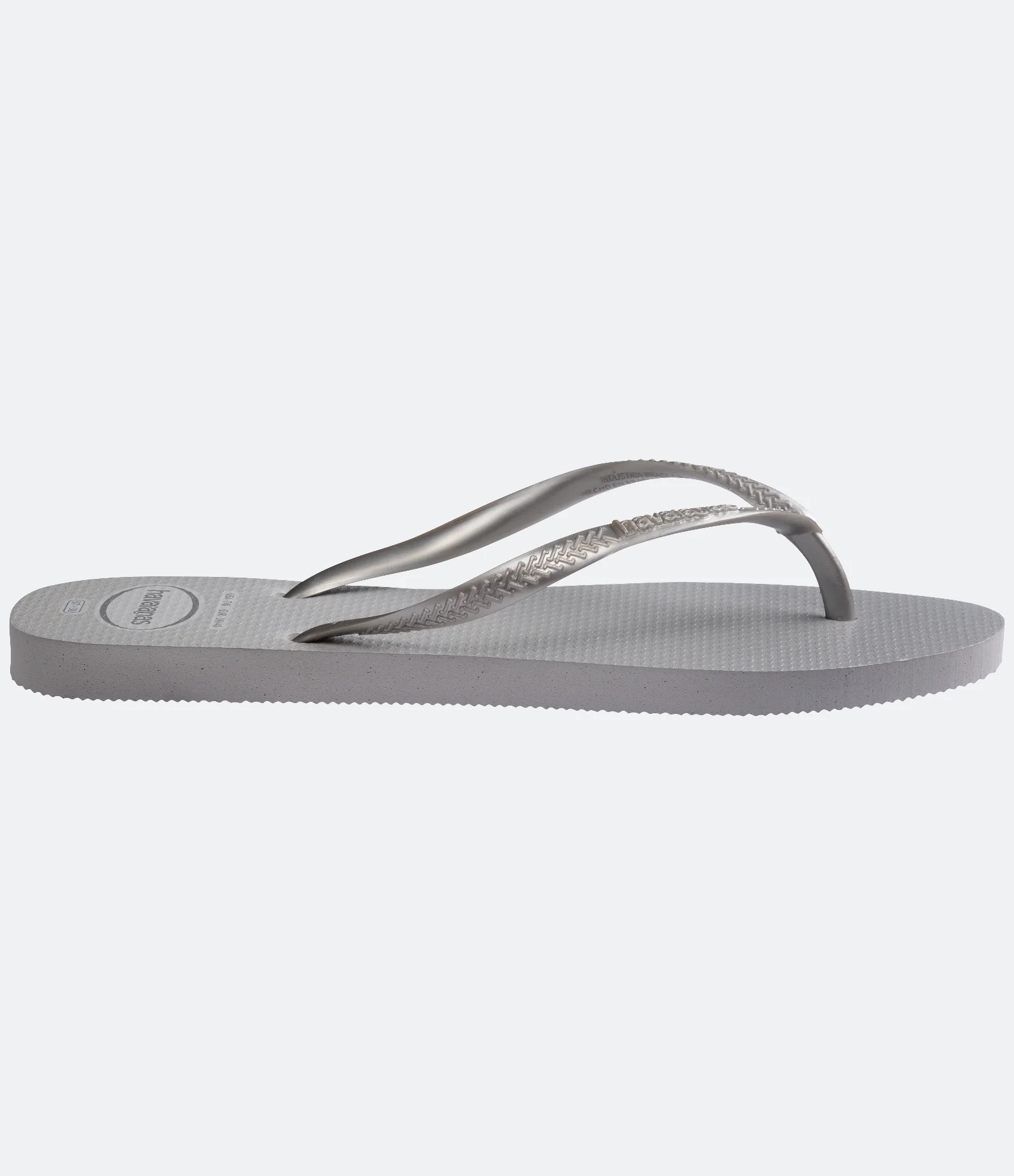 Chinelo Slim Gloss Havaianas Prata 3