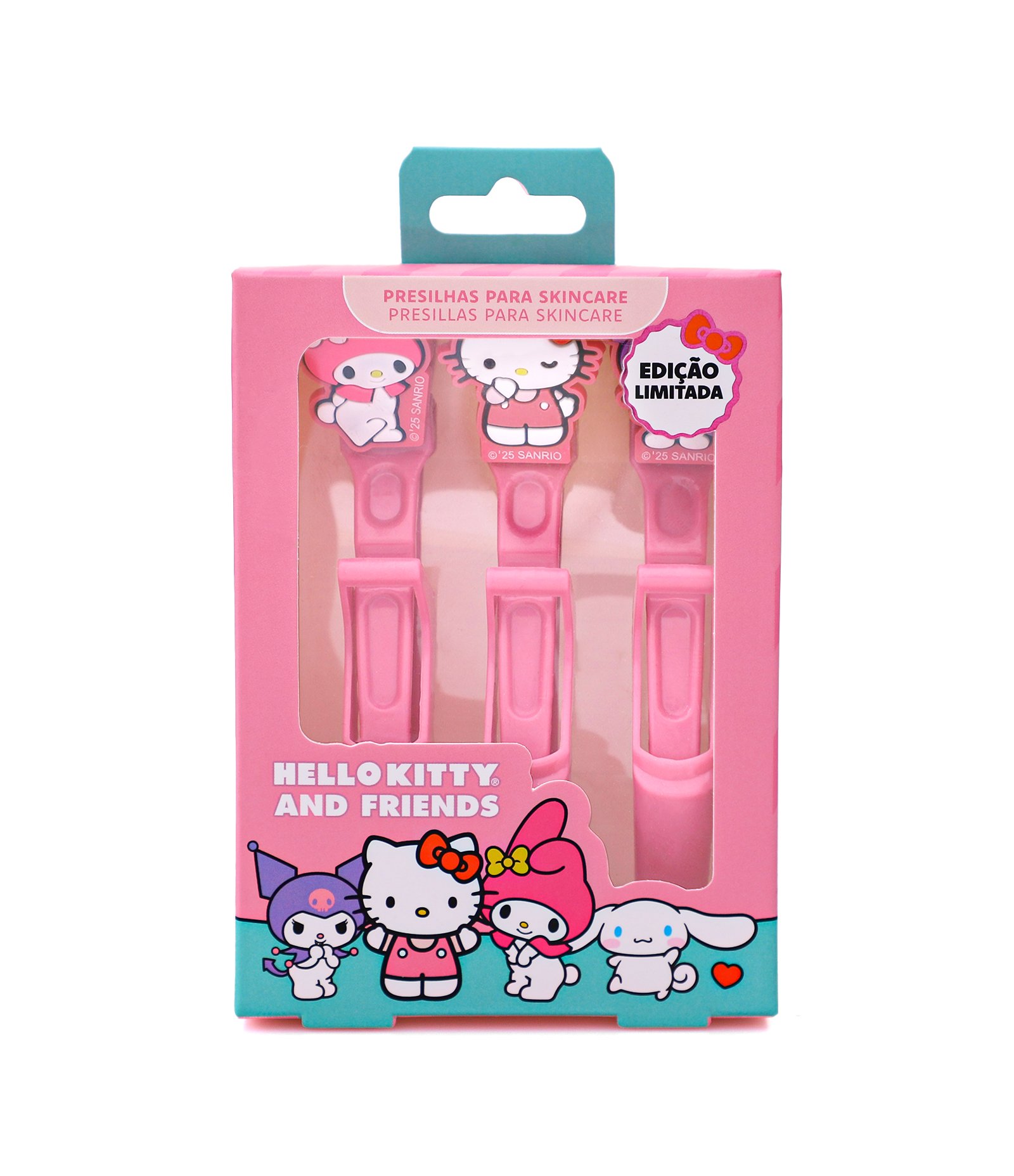 Presilhas de Cabelo para SkinCare Hello Kitty and Friends U 1