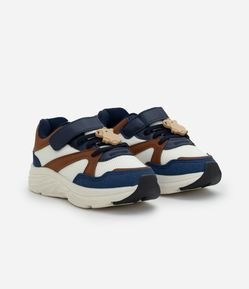 Tênis Infantil Esportivo com Patch de Capivara – Tam 20 a 27