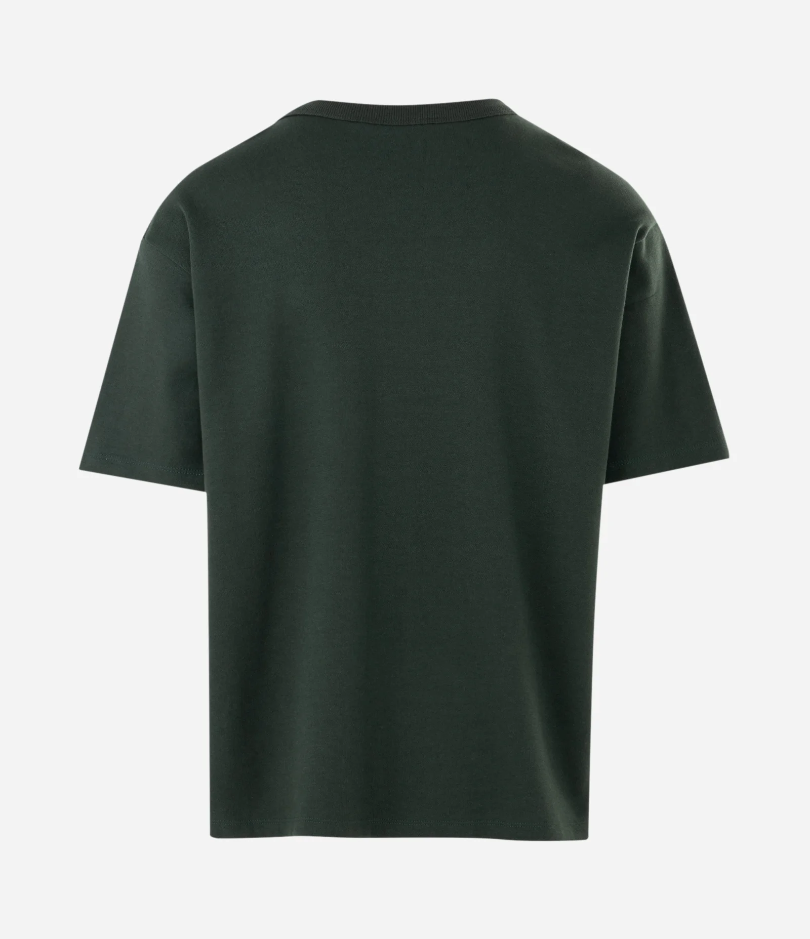 Camiseta Manga Curta em Algodão com Bordado Fugere Urbem Verde 2