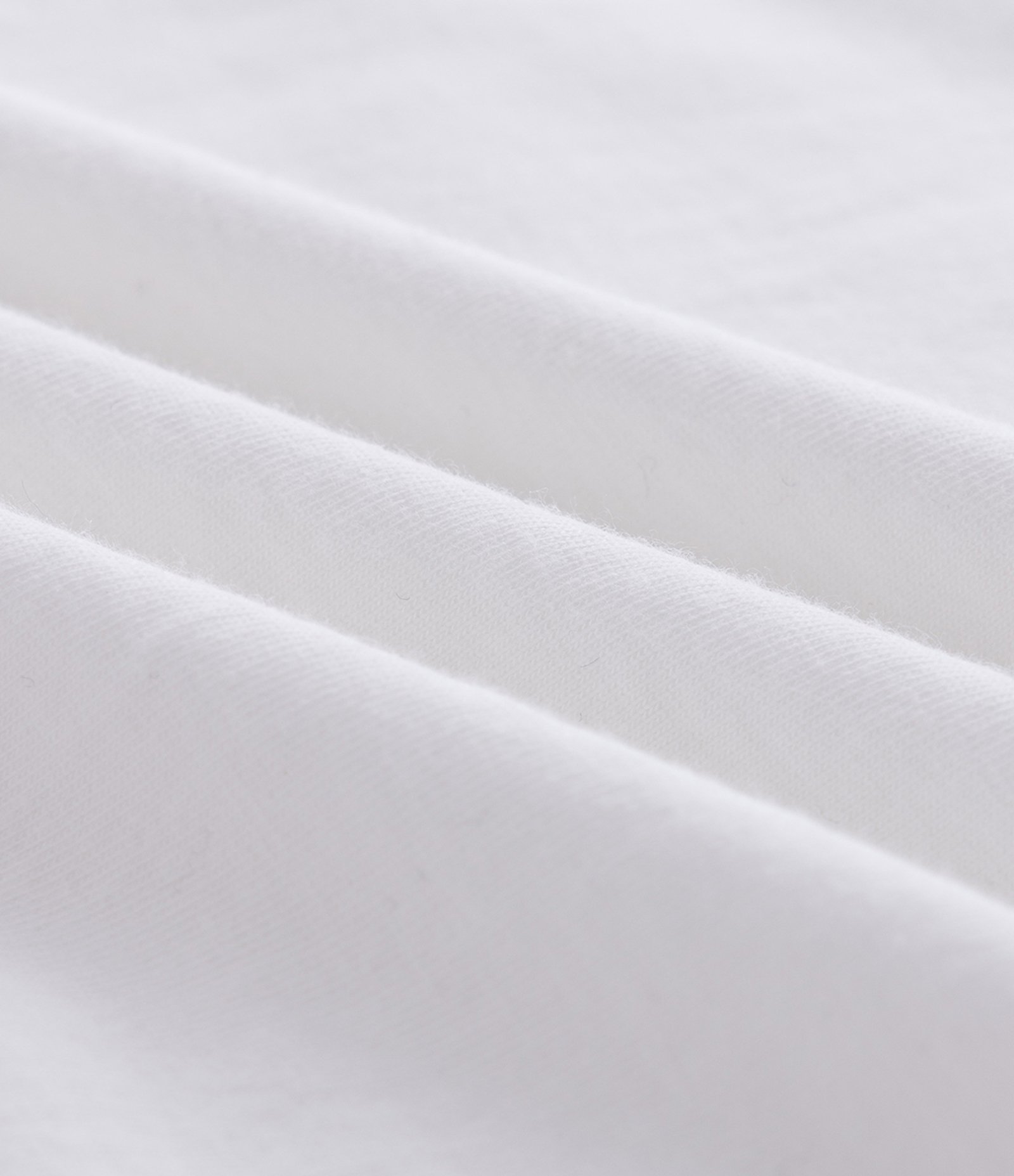 Regata Regular em Algodão com Gola Redonda Branco 3