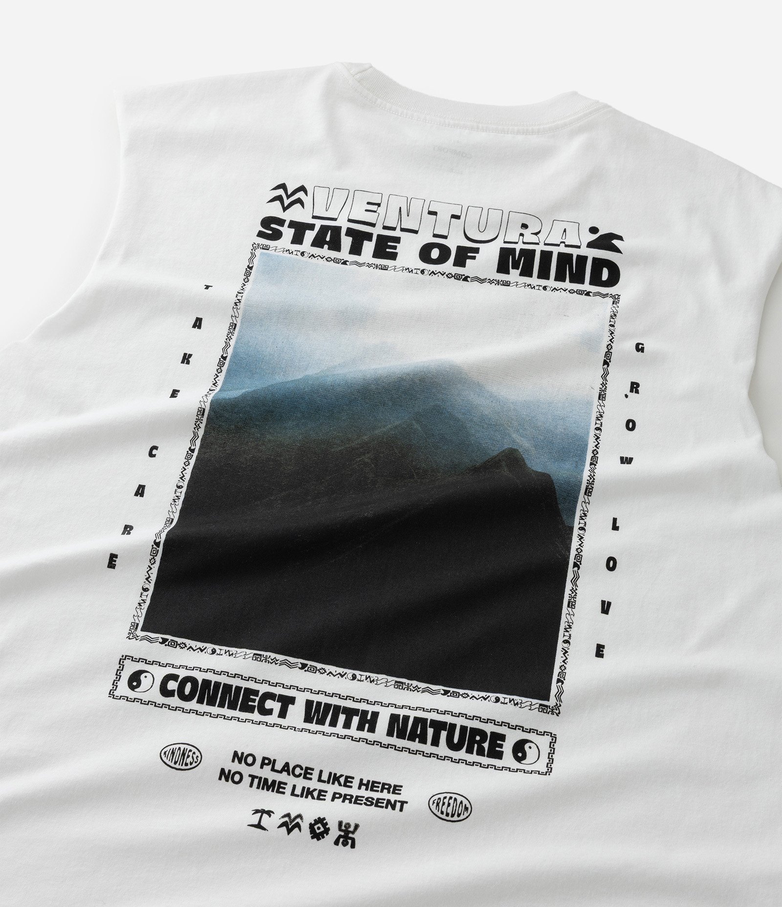 Regata Comfort com Estampa Photoprint Ventura State of Mind Branco 8