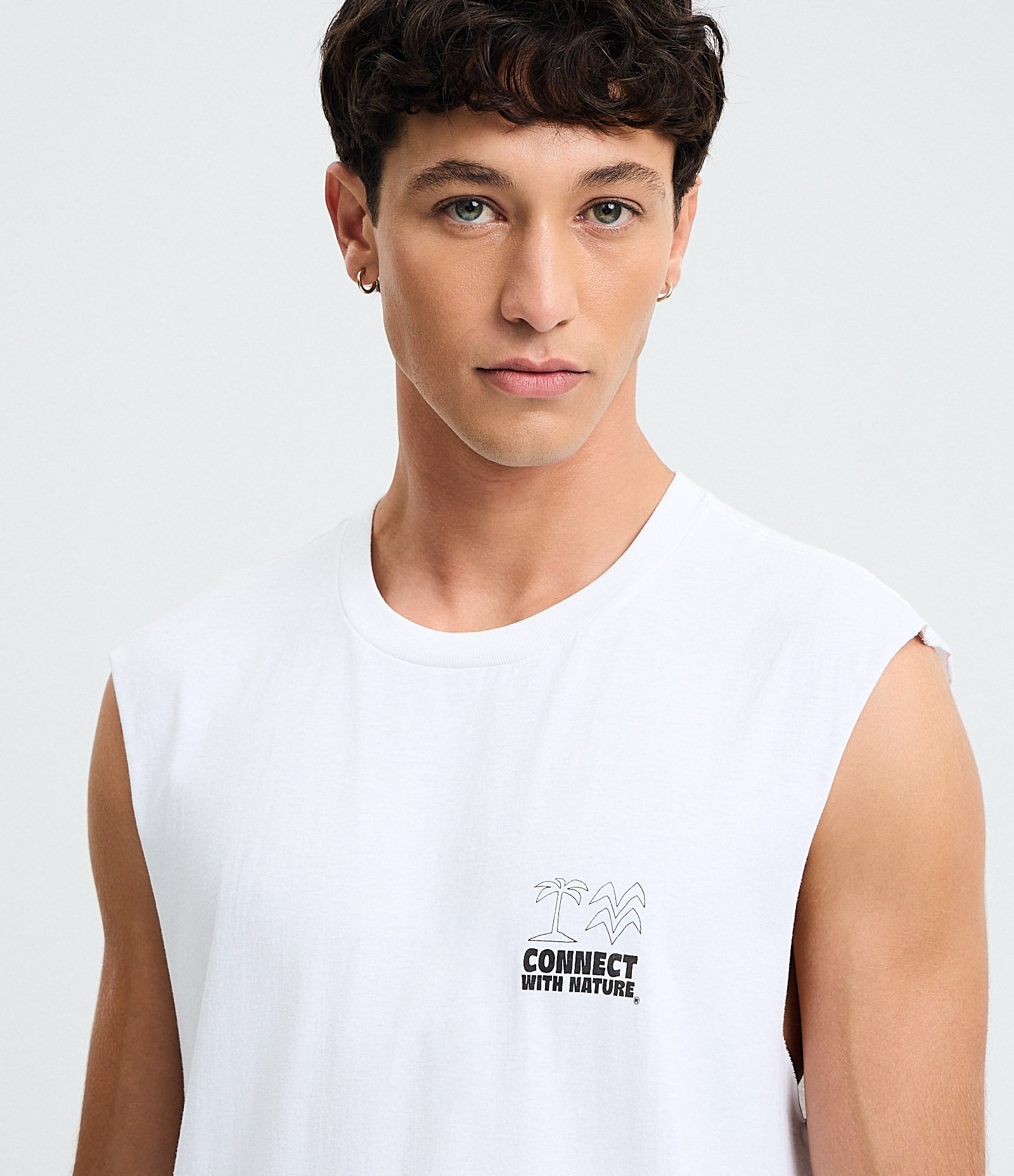 Regata Comfort com Estampa Photoprint Ventura State of Mind Branco 4