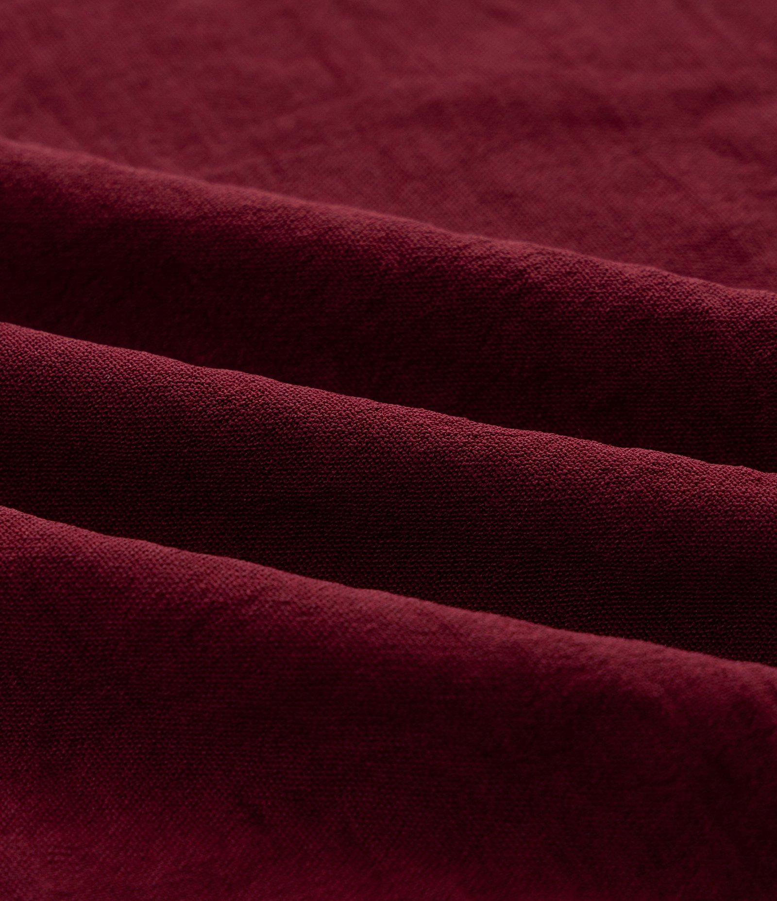 Blusa em Crepe com Babado Duplo no Ombro Curve & Plus Size Bordô 3