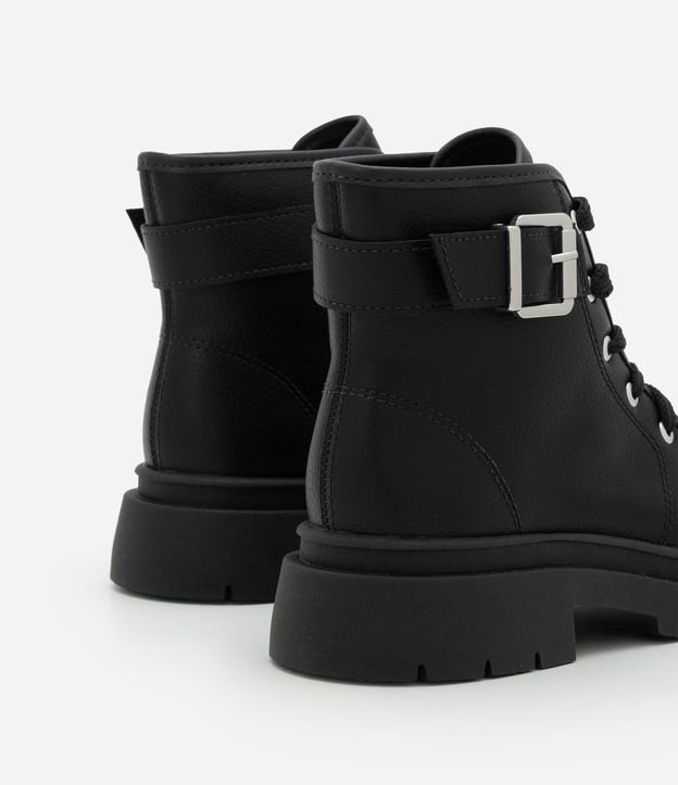 Bota Infantil Coturno com Fivela Lateral – Tam 26 a 36